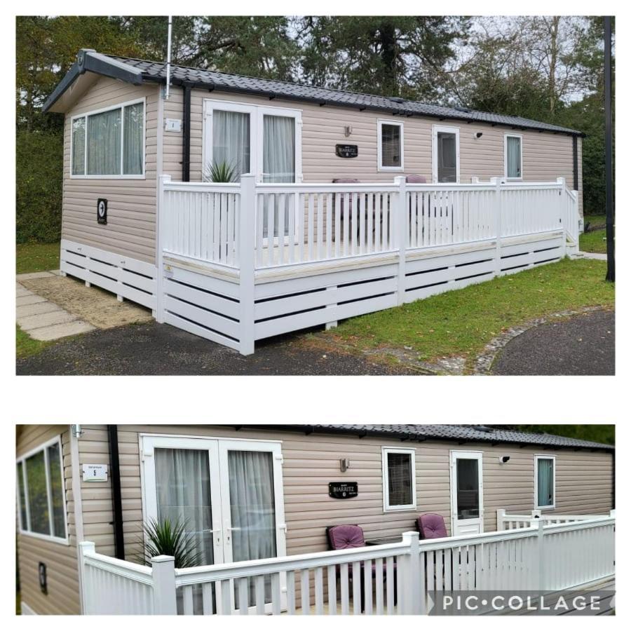 5 Geranium, Holiday Home In Oakdene Forest Park 芬当 外观 照片