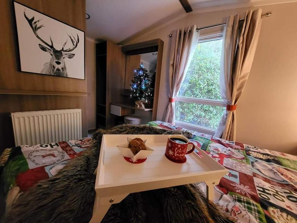 5 Geranium, Holiday Home In Oakdene Forest Park 芬当 外观 照片